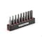 Tekton 1/4 Inch Hex Security Bit Set with Rail, 9-Piece (5/64-1/4 in.) DZX93003 - alternate 1